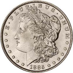 Lot 111 - 1885 Morgan Dollar PCGS MS 67