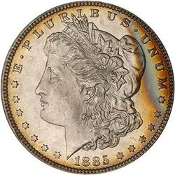 Lot 113 - 1885 Morgan Dollar PCGS MS67