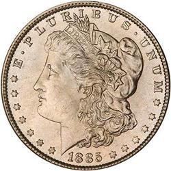 Lot 115 - 1885 Morgan Dollar PCGS MS 67