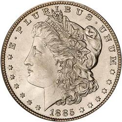 Lot 118 - 1885 Morgan Dollar PCGS MS67