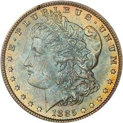 Lot 121 - 1885 Morgan Dollar PCGS MS66