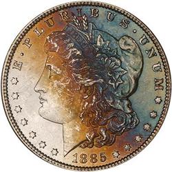 Lot 131 - 1885 Morgan Dollar NGC MS63 Star