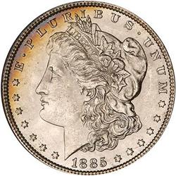 Lot 134 - 1885 Morgan Dollar NGC MS63