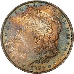 Lot 162 - 1885-O Morgan Dollar PCGS MS66