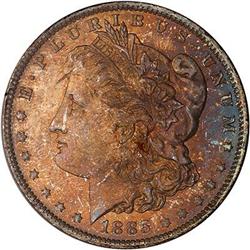 Lot 163 - 1885-O Morgan Dollar PCGS MS65