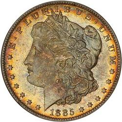 Lot 166 - 1885-O Morgan Dollar ANACS MS64