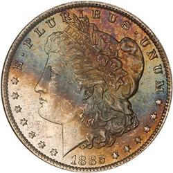 Lot 169 - 1885-O Morgan Dollar NGC MS63