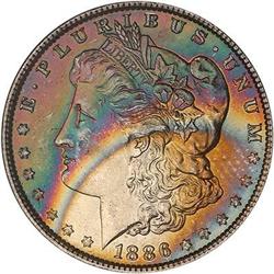 Lot 179 - 1886 Morgan Dollar NGC MS65