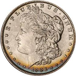 Lot 182 - 1886 Morgan Dollar NGC MS65