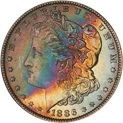 Lot 189 - 1886 Morgan Dollar NGC MS64