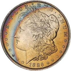 Lot 191 - 1886 Morgan Dollar NGC MS64