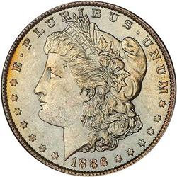 Lot 193 - 1886 Morgan Dollar NGC MS63