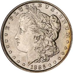 Lot 196 - 1886 Morgan Dollar NGC MS63