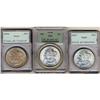 Image 1 : Lot 241 - Lot of Three Morgan Dollars Mixed Dates PCGS