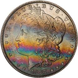 Lot 261 - 1887 Morgan Dollar NGC MS64