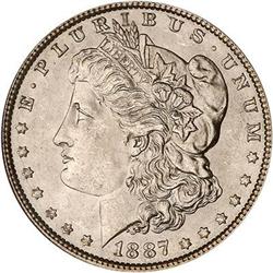 Lot 266 - 1887 Morgan Dollar NGC MS64
