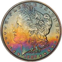 Lot 267 - 1887 Morgan Dollar NGC MS64