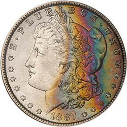 Lot 269 - 1887 Morgan Dollar NGC MS64