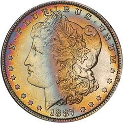 Lot 271 - 1887 Morgan Dollar NGC MS64