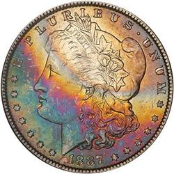 Lot 275 - 1887 Morgan Dollar NGC MS64