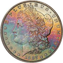 Lot 277 - 1887 Morgan Dollar NGC MS63
