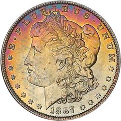 Lot 286 - 1887 Morgan Dollar NGC MS63