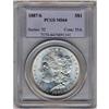 Image 3 : Lot 325 - 1887 Morgan Dollar 7 over 6 PCGS MS64