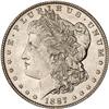 Lot 330 - 1887 Morgan Dollar. 7 over 6 PCGS MS62