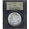 Image 3 : Lot 330 - 1887 Morgan Dollar. 7 over 6 PCGS MS62