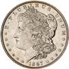 Lot 333 - 1887 Morgan Dollar. 7 over 6 PCGS MS60
