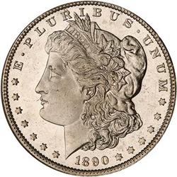 Lot 366 - 1890 Morgan Dollar NGC MS65 DPL