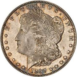Lot 372 - 1892-CC Morgan Dollar PCGS MS64