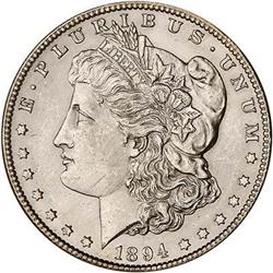 Lot 382 - 1894-S Morgan Dollar PCGS MS63