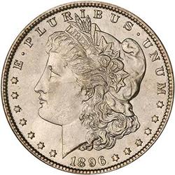 Lot 386 - 1896 Morgan Dollar PCGS