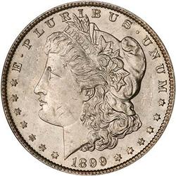 Lot 399 - 1899 Morgan Dollar PCGS MS64