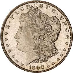 Lot 402 - 1900 Morgan Dollar PCGS MS66PL