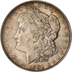 Lot 409 - 1901 Morgan Dollar PCGS AU58