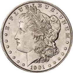 Lot 413 - 1901-O Morgan Dollar NGC MS66