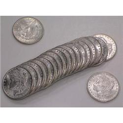 Lot 415 - Roll of 20 BU 1902-O Morgan Dollars.