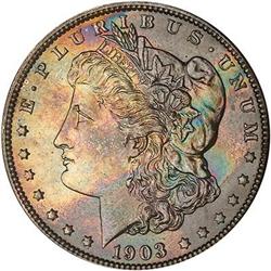 Lot 420 - 1903 Morgan Dollar PCGS MS65