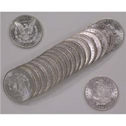 Lot 424 - Roll of 20 BU 1904-O Morgan Dollars.