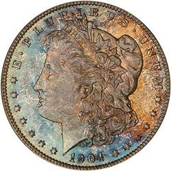 Lot 428 - 1904-O Morgan Dollar PCGS MS66