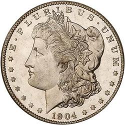 Lot 429 - 1904-O Morgan Dollar PCGS MS66 PL