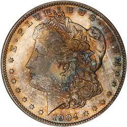 Lot 432 - 1904-O Morgan Dollar PCGS MS66