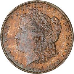 Lot 434 - 1904-O Morgan Dollar PCGS MS65