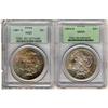 Lot 461 - Lot of Two 1904-O Morgan Dollars PCGS MS65