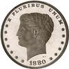 Lot 471 - 1880 Pattern Goloid Metric $1 Aluminum J1656 PCGS PR67
