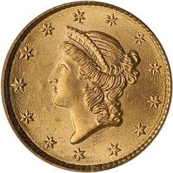 Lot 473 - 1853 $1 Gold Liberty PCGS MS64