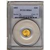 Image 3 : Lot 473 - 1853 $1 Gold Liberty PCGS MS64
