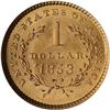 Image 2 : Lot 474 - 1853 $1 Gold Liberty NGC MS64
